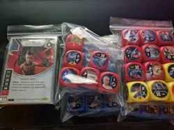 Star Wars Destiny Across the Galaxy Rare Set 42/43 Cards & Dice - Image 1