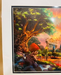 Disney Parks Walt Disney World Thomas Kinkade Studios Four Parks One Land Print - Image 2