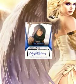 MAY CALAMAWY LAYLA EL-FAOULY MOON KNIGHT AUTO 2024 UD MARVEL STUDIOS SERIES 1 SP - Image 1