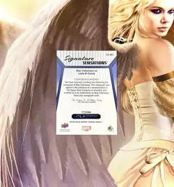 MAY CALAMAWY LAYLA EL-FAOULY MOON KNIGHT AUTO 2024 UD MARVEL STUDIOS SERIES 1 SP - Image 2