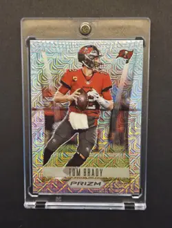 2022 Panini Prizm Tom Brady Flashback Mojo /25 SSP #PF-1 Buccaneers - Image 1