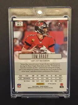2022 Panini Prizm Tom Brady Flashback Mojo /25 SSP #PF-1 Buccaneers - Image 2