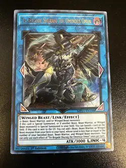 Yugioh Tri-Brigade Shuraig the Ominous Omen MP21-EN198 Ultra Rare - NM 💎 - Image 1