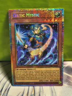 Yu-Gi-Oh! Celtic Mystic - CORI-EN003 - NM 1st Edition Starlight Rare - Image 1
