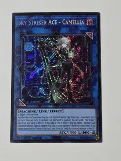 Sky Striker Ace - Camellia 1st Edition Secret Rare L26D-ENS31 Yu-Gi-Oh! - Image 1