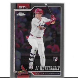 2026 Topps Chrome JJ Wetherholt RC #119 St. Louis Cardinals Rookie Card - Image 1