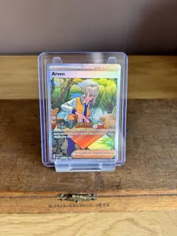 Pokemon TCG Scarlet & Violet Arven 249/198 Special Illustration Rare Card - Image 3