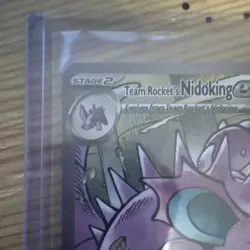 The Pokemon Company Team Rocket's Nidoking ex 233/182 Destined Rivals EN Holo - Image 2