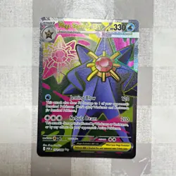 Pokemon TCG Mega Starmie EX 102/088 Perfect Order Illustration Art - Image 1