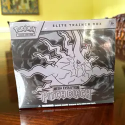 Pokemon Pokemon TCG Mega Evolution Pitch Black Elite Trainer Box Kit (1) - Image 1