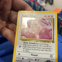 Pokemon TCG Koga's Ditto 10/132 Gym Challenge Holo Unlimited Rare - Image 4