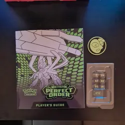 Pokemon TCG Perfect order Players Guide Book coin and dice - Brand new - Image 1