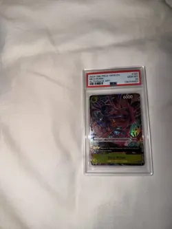 One Piece Card Game TCG Nico Robin Card #OP09-107 PSA 10 Gem Mint - Image 1