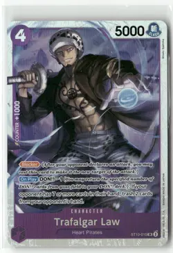 Trafalgar Law (Reprint) ST10-010 Premium Booster -The Best- One Piece Foil NM - Image 1