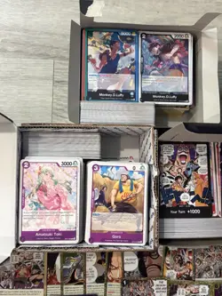 One Piece TCG 1000+ Card Bulk Lot NM!! C/UC/R/SR 🔥 - Image 2