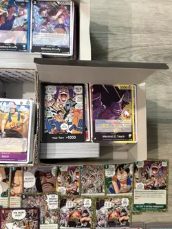 One Piece TCG 1000+ Card Bulk Lot NM!! C/UC/R/SR 🔥 - Image 3