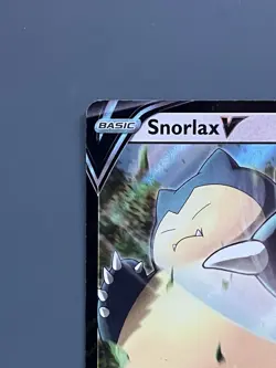 Pokemon Snorlax v Ultra-Rare Holo Card 141/202 Snorlax v 141/202 Rare Holo - Image 2