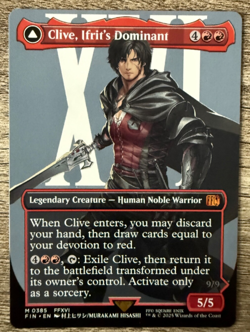 Clive, Ifrit's Dominant (Borderless) (0385) Final Fantasy Regular - Image 1