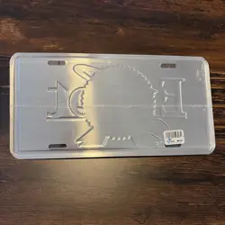 Vintage Epcot Center Official Walt Disney World License Plate Vanity 90s SEALED - Image 2