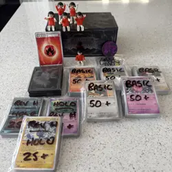 Pokemon TCG Pitch Black 325 Bulk Cards 250 Basic Cards 75 Rev Holo & Holo Cards - Image 1
