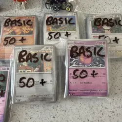 Pokemon TCG Pitch Black 325 Bulk Cards 250 Basic Cards 75 Rev Holo & Holo Cards - Image 3