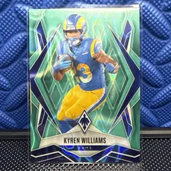 2025 Phoenix Kyren Williams #113 Green Seismic /175 RAMS - Image 1