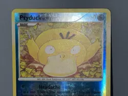 Pokemon Psyduck 87/127 Platinum Reverse Holo Komiya 2009 - Image 2
