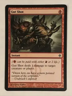 Gut Shot SP New Phyrexia MTG - Image 1
