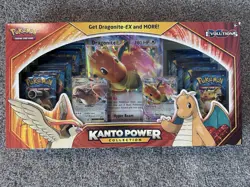 Pokemon TCG Kanto Power Collection Box Dragonite EX XY Evolutions Factory Sealed - Image 1