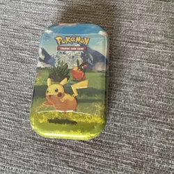 Pokemon TCG: Mega Evolution Ascended Heroes Mini Tin Pikachu & Tepig New Sealed - Image 1