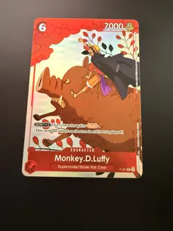 Monkey.D.Luffy (Gift Collection 2023) P-001 One Piece Promotion Cards Foil - Image 1