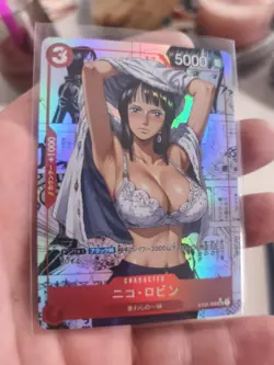 One Piece CCG Nico Robin Waifu Manga Karte In Top Zustand One Piece Waifu Card - Image 1