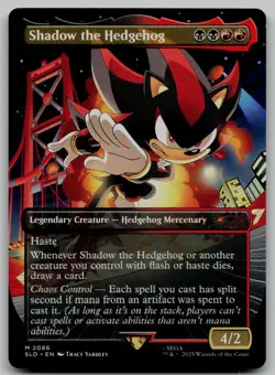 Shadow the Hedgehog M Secret Lair Drop Series 2086 NM - Image 1