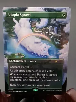Utopia Sprawl (2693) Secret Lair Drop MTG Regular Near Mint - Image 1