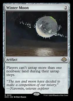 Magic The Gathering MTG WINTER MOON Modern Horizons 3 NM Near Mint - Image 1