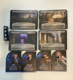 Magic the Gathering Doctor Who Sealed Planechase Set of 40 + Dice + Life Counter - Image 1