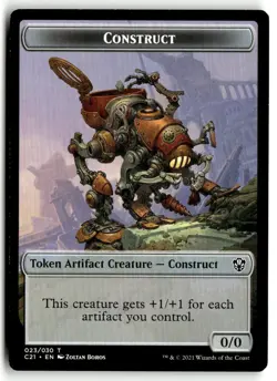 Copy // Construct Token LP 30 // 23 Commander 2021 MTG - Image 1