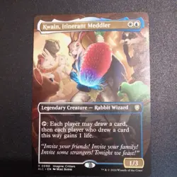 Kwain, Itinerant Meddler (Borderless) Bloomburrow BLM MTG - Image 1