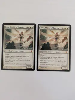 2 Iona, Shield of Emeria Zendikar MTG NM Free shipping with tracking - Image 1