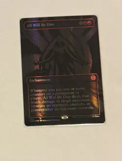 All Will Be One (Oil Slick Raised Foil) Phyrexia: All Will Be One Foil - Image 1