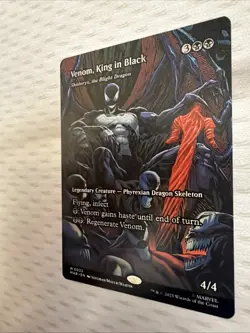 Venom, King in Black - Skithiryx, the Blight Dragon (Borderless) Marvel Mtg M/NM - Image 3