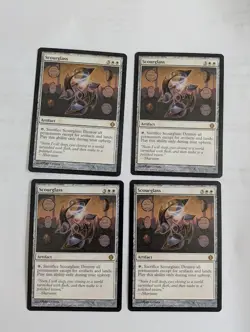 4 Scourglass Shards of Alara MTG NM Free shipping with tracking - Image 1