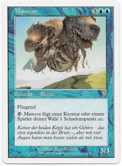 Mawcor # 87/350 Rare MTG 7. Edition 2001 Deutsch Mint Vintage - Image 1
