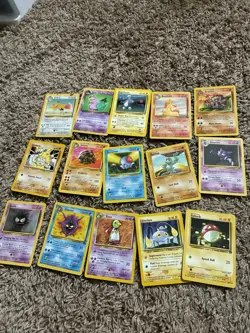 Vintage Pokemon Bulk Lot WotC Gamefreak, 80+ Cards - Image 5