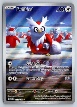 DELIBIRD 152 MEGA EVOLUTION POKEMON HOLO NM - Image 1