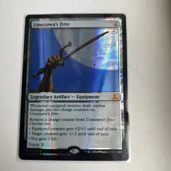 MTG Umezawa's Jitte From the Vault: Lore 014/016 Foil Mythic - Image 1