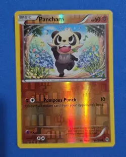 Pancham 86/162 Pokemon Breakthrough Reverse Holo Common TCG LP - Image 1