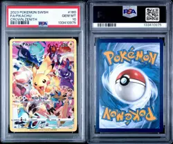 PSA 10 GEM MINT Pikachu 160/159 Secret Rare Pokemon Crown Zenith - Image 3