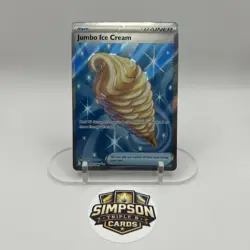 Jumbo Ice Cream 109/086 Chaos Rising Full Art Pokemon TCG - Image 1
