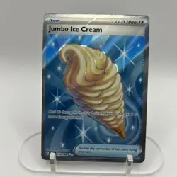 Jumbo Ice Cream 109/086 Chaos Rising Full Art Pokemon TCG - Image 2